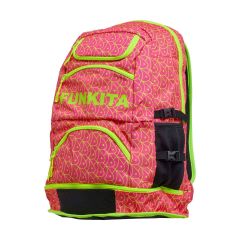 Funkita Swim School Elite Squad Backpack - Pink/Yellow