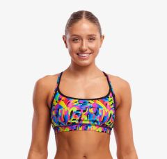 Funkita Ladies Colour Funk Sports Top - Multi