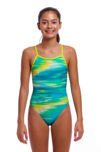 Funkita Girls Nord Stream Single Strap One Piece Swimsuit - Multi