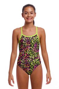 Funkita Girls Water Wings Single Strap One Piece Swimsuit - Multi