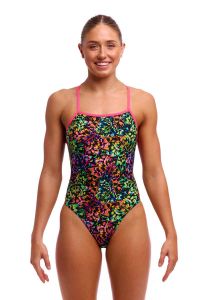 Funkita Ladies Flying Fiesta Tie Me Tight One Piece Swimsuit - Multi