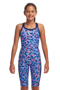 Funkita Girls Warp Tour Fast Legs One Piece - Multi
