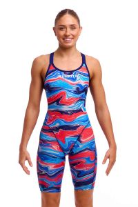 Funkita Ladies Wave Craze Fast Legs One Piece - Multi