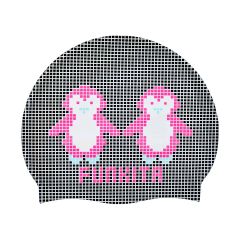 Funkita Pen Guy Swim Cap - Black/Pink/White