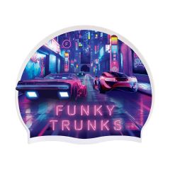 Funky Trunks Cyber City Swim Cap - Multi