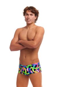 Funky Trunks Mens Got Worms Classic Trunk - Multi
