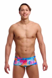 Funky Trunks Mens Pixel Paradise Classic Trunk - Multi