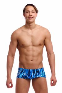 Funky Trunks Mens Wing Streak Classic Trunk - Blue