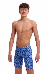 Funky Trunks Boys Blue Viper Training Jammers - Blue/Multi