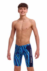 Funky Trunks Boys Snork City Training Jammers - Blue/Multi