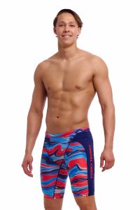 Funky Trunks Mens Wave Craze Training Jammer - Multi