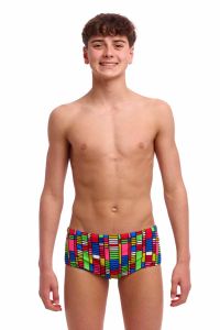Funky Trunks Boys The Climb Sidewinder Trunks - Multi