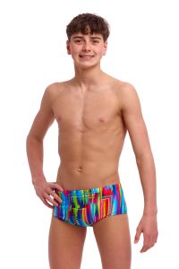 Funky Trunks Boys The Glitch Sidewinder Trunks - Multi