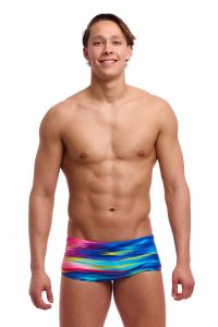 Funky Trunks Mens Lost Ocean Sidewinder Trunk - Multi