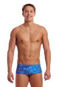 Funky Trunks Mens Sea Dreams Sidewinder Trunk - Blue