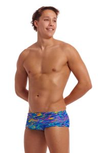 Funky Trunks Mens Stir Crazy Sidewinder Trunk - Multi