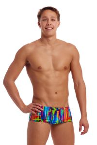 Funky Trunks Mens The Glitch Sidewinder Trunk - Multi