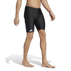 Adidas Mens Solid Swim Jammer - Black/White