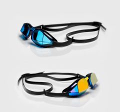 TheMagic5 Indoor Outdoor Bundle - Custom Goggle - Blue/Gold Mirror
