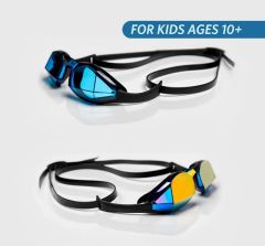TheMagic5 Indoor Outdoor Bundle (Youth) - Custom Goggle - Blue/Gold Mirror
