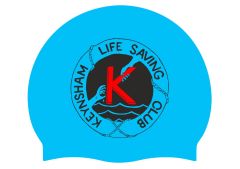 Keynsham 3pk Club Logo Only Swimming Cap - Blue