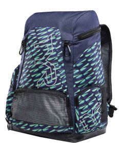 TYR Alliance Team Backpack 45L Dragonflyte - Green/Navy