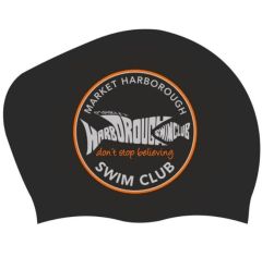AK Market Harborough Long Hair Club Logo Only Cap - Black/Silver/Orange
