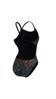 Arena Womens Overview Challenge Back Swimsuit - Black/Multi