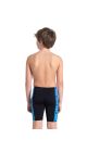 Boys Pool Tiles Swim Jammer - Blue/Multi
