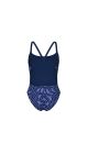 Arena Womens Escape Challenge Back Swimsuit - Navy/Team Navy