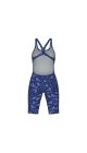 Arena Womens Printed Full Body Swimsuit - Navy/Multi