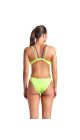 Arena Womens Solid Swim Tech Multi Back Swimsuit - Artic Lime/Future Dusk