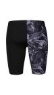 Arena Mens Team Crackle Swim Jammer - Black/Team Black