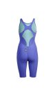 Arena Womens Powerskin Impulso Openback Kneesuit - Future Dusk