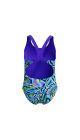 Speedo Girls Digital Allover Splashback Swimsuit - Indigo Glow