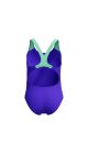 Speedo Girls Digital Placement Splashback Swimsuit - Indigo Glow