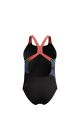 Speedo Girls Digital Placement Powerback Swimsuit - Neon Coral