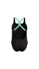 Speedo Girls Digital Allover Powerback Swimsuit - Alfalfa Green
