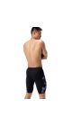 Speedo Mens ML Printed Side Spliced Jammer - Floral Glich/Black