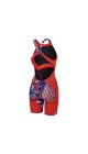 Speedo Fastskin Junior LZR Ignite Kneeskin - Flame Red/Bolt/White