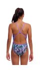 Funkita Girls Fly Dye Single Strap One Piece Swimsuit - Multi