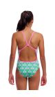 Funkita Girls Loose Goose Single Strap One Piece Swimsuit - Multi