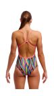 Funkita Ladies Curl Curl Single Strap One Piece Swimsuit - Multi