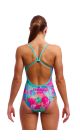 Funkita Ladies Snap That Single Strap One Piece Swimsuit - Multi