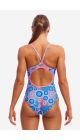 Funkita Ladies Bundjalung Blue Diamond Back One Piece Swimsuit - Multi