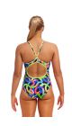 Funkita Ladies Got Worms Diamond Back One Piece Swimsuit - Multi