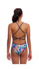 Funkita Girls Tickle Torture Strapped In One Piece Swimsuit - Multi