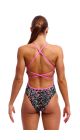 Funkita Ladies Copper Cluster Strapped In One Piece Swimsuit - Multi