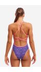 Funkita Ladies Future Dusk Strapped In One Piece Swimsuit - Multi