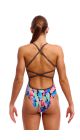 Funkita Ladies Tickle Torture Strapped In One Piece Swimsuit - Multi